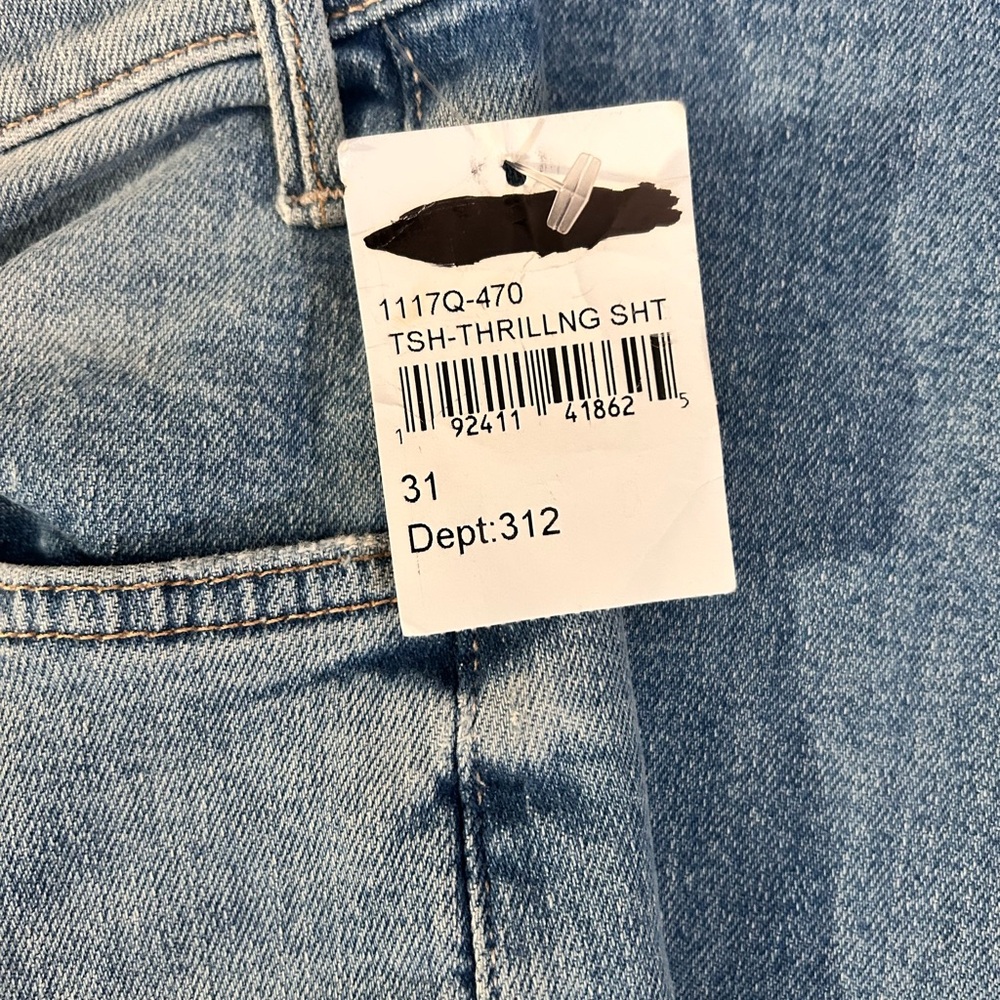 🔥MOTHER Denim The Hustler Ankle Fray Jeans in Thrilling Shots🔥 - Picture 3 of 8